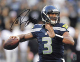Russell Wilson Autographed Signed 11x14 Photo Seattle Seahawks RW Holo #36610