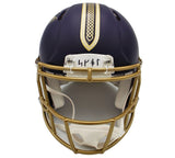 Adrian Peterson Signed Minnesota Vikings Speed Authentic Rivalries NFL Helmet