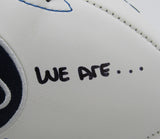 Terry Smith Penn State Coach Signed/Inscribed Logo Football JSA 207823