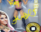 ALEXA BLISS AUTOGRAPHED WWE ACTION FIGURE 5 FEET OF FURY BECKETT 208698