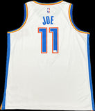 Isaiah Joe Signed Jersey Oklahoma City Thunder Autographed
