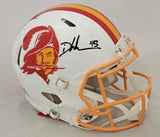 DEVIN WHITE SIGNED TB BUCCANEERS FS THROWBACK SPEED AUTHENTIC HELMET JSA COA