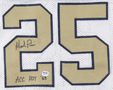 Mark Price Signed Georgia Tech Yellow Jacket Jersey Inscr "ACC ROY 83" (PSA COA)