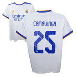 Eduardo Camavinga Signed Real Madrid FC Soccer Jersey #25 with Beckett Witness