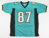 Keenan McCardell Signed Jaguars Jersey Insb "11,373 Receiving Yards" Beckett COA