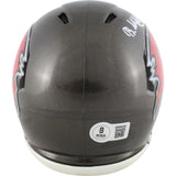 Bucky Irving Autographed/Signed Tampa Bay Buccaneers Mini Helmet Beckett 49115