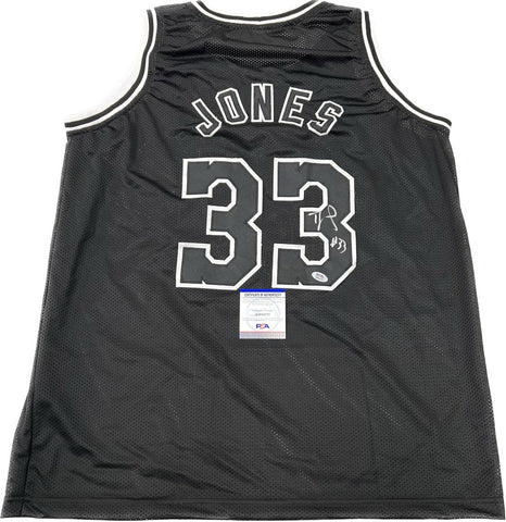 TRE JONES signed jersey PSA/DNA San Antonio Spurs Autographed