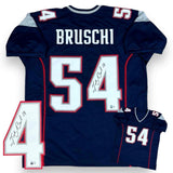 Tedy Bruschi Autographed SIGNED Jersey - Home - Beckett Authenticated