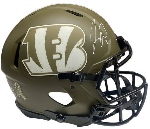 Joe Burrow Autographed Cincinnati Bengals STS Speed Authentic Helmet Fanatics