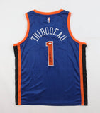 Tom Thibodeau Signed New York Knicks Jersey (JSA COA) 2xNBA Coach of the Year