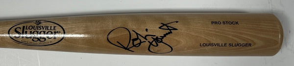 Milw Brewers HOF'er ROBIN YOUNT Signed Louisville Slugger Blonde Bat AUTO - BAS
