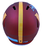 Commanders Joe Theismann "83 MVP" Signed F/S Speed Rep Helmet W/ Case BAS W