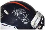 Denver Broncos SB MVP Signed Authentic Helmet Elway Davis Miller BAS 40606