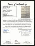 Lynn St. John HOF Signed 1939 Contract Ohio State & Cincinnati JSA 198962