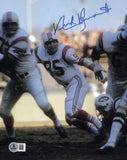 Nick Buoniconti Autographed 8x10 Photo New England Patriots Beckett QR #BS31960