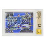 Cole Palmer Signed 2023-24 Panini Select EPL Blue Field Level - BGS 9.5 AUTO 10