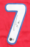 Trea Turner Signed Philidelphia Phillies Jersey (Beckett) 2021 N.L Batting Champ