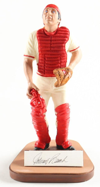 Johnny Bench Signed Reds Gartlan Figurine w/ Original Box (Gartlan) 14xAll Star