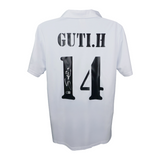 Guti Hernandez Signed Real Madrid FC Home Soccer Jersey #14 with Beckett Witness