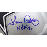 Pearson/Staubach/Dorsett Signed Dallas Cowboys Pro Helmet HOF Beckett 43392