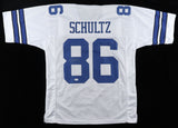 Dalton Schultz Signed Dallas Cowboys Home Jersey (JSA COA) Ex Stanford Tight End