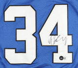 Wendell Carter Jr. Signed Duke Blue Devils Jersey (Beckett) Orlando Magic Foward