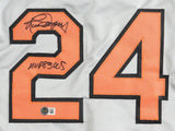 Rick Dempsey Signed Baltimore Orioles Jersey "MVP 83 WS" (Beckett) 83 Series MVP