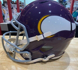 Fran Tarkenton Signed Full Size Minnesota Vikings Helmet (Schwartz COA) HOF Q.B.
