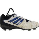 Chris Warren Signed Dallas Cowboys Game Used Sz 13 Adidas Cleats Beckett 54988