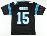 Jonathan Mingo Signed Panthers Jersey (JSA Sig. Debut COA) Carolina 2023 #2 Pick