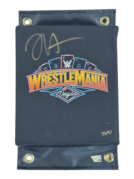 Jey Uso Signed Wrestlemania 41 Turnbuckle LE /41 Auto Fanatics WWE Under Wraps