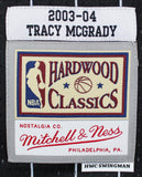Magic Tracy McGrady Authentic Signed Black M&N HWC Swingman Jersey BAS Witnessed