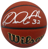Karl Malone & John Stockton Autographed Wilson Basketball Jazz Beckett 5