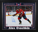 Capitals Alex Ovechkin Signed 16x20 Horizontal Shooting Framed Photo Fanatics
