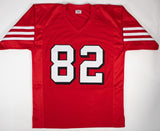 John Taylor Signed San Francisco 49ers Stat Jersey (Beckett) 3xSuper Bowl Champ