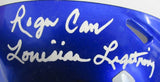 Bert Jones/Roger Carr Autographed/Inscribed Colts Mini Helmet JSA/BAS 201607