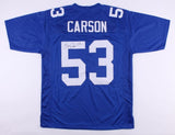 Harry Carson Signed New York Giants Jersey (JSA COA) 1986 Super Bowl Champion
