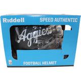 Von Miller Autographed Texas A&M Aggies Authentic Script Helmet Beckett W 54701