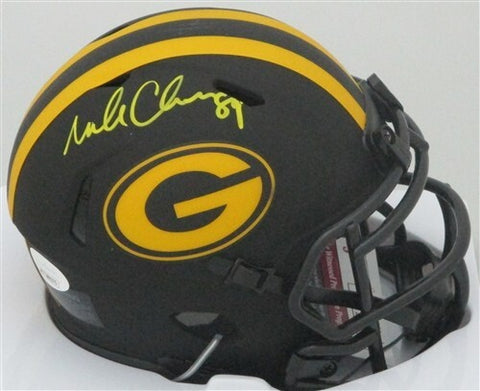Packers MARK CHMURA Signed Riddell ECLIPSE Speed Mini Helmet AUTO - JSA