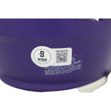 Aaron Jones Signed Minnesota Vikings Mini Helmet Beckett 44658