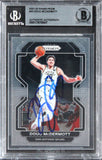 Spurs Doug McDermott Authentic Signed 2021 Panini Prizm #40 Card BAS Slabbed