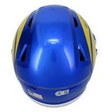 Matthew Stafford Autographed Rams Mid-Size Speedflex MIDI Helmet Beckett