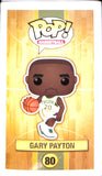 Gary Payton Autographed/Signed Seattle Super Sonics Funko Pop! BAS 42567