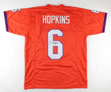 DeAndre Hopkins Signed Clemson Tigers Jersey (Beckett) 5xPro Bowl Wide Receiver