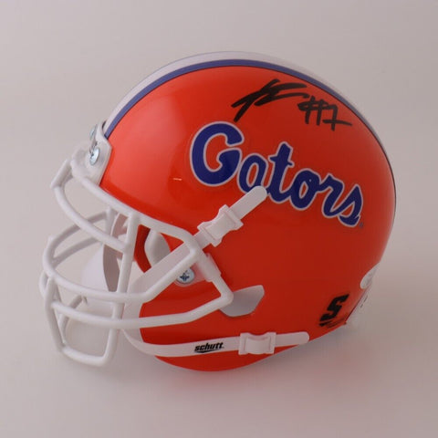 Kadarius Toney Signed Florida Gators Mini Helmet (JSA COA) K C Chiefs W.R.