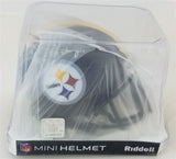 Rocky Bleier Signed Steelers Mini-Helmet Inscribed "4X SB Champ" (Beckett COA)