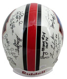 NFL HOFers Multi-Signed (18) Full Size Authentic Football Helmet Unitas 213066