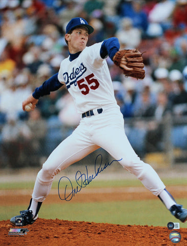 Dodgers Orel Hershiser Authentic Signed 16x20 Vertical Photo Autographed BAS