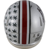 Jack Sawyer Autographed Ohio State Buckeyes Mini Helmet F Michigan Beckett 54036
