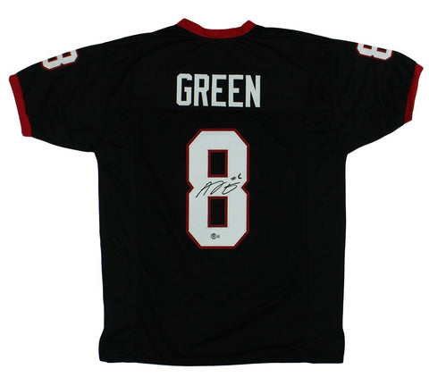 AJ Green Signed Georgia Black Custom Jersey